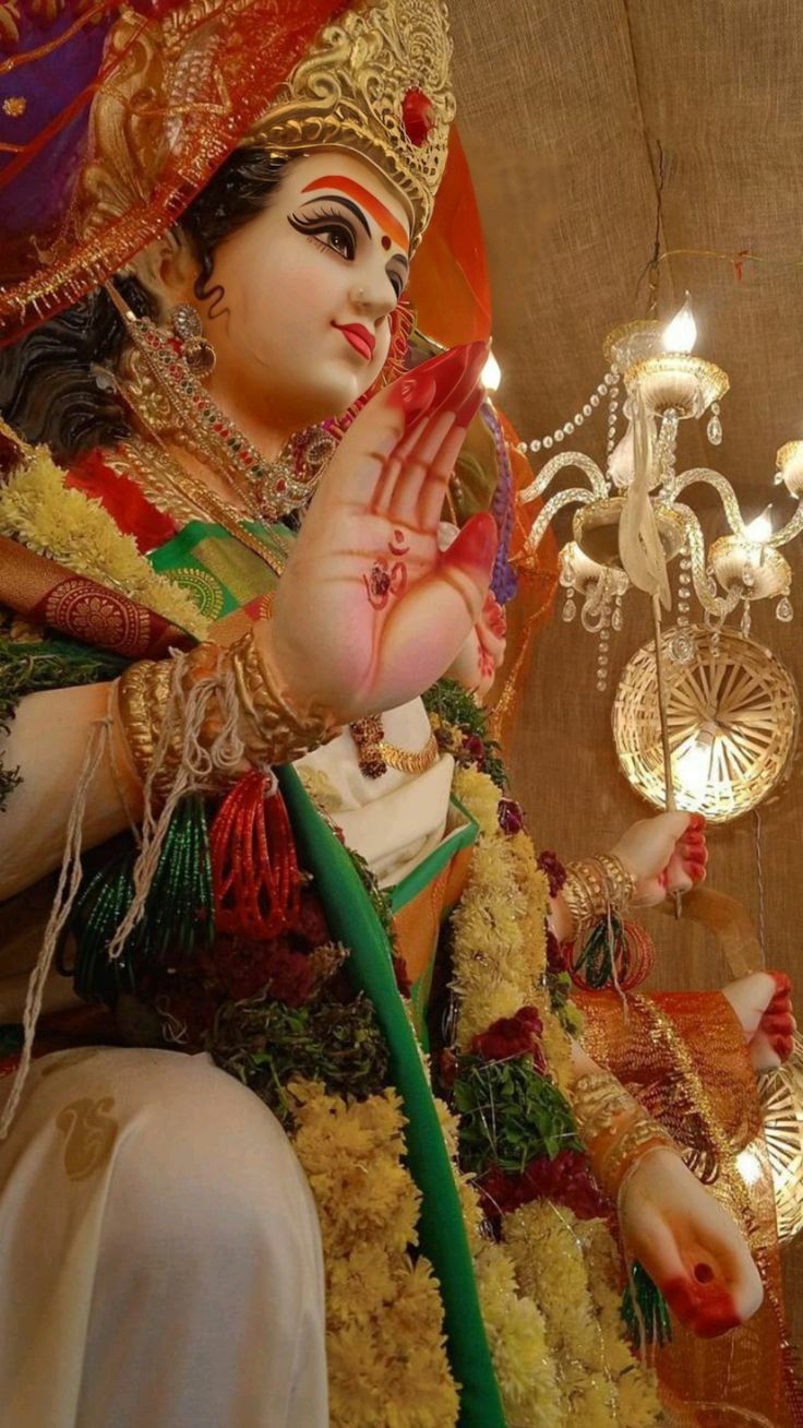 Ambe Maa in prayerful pose