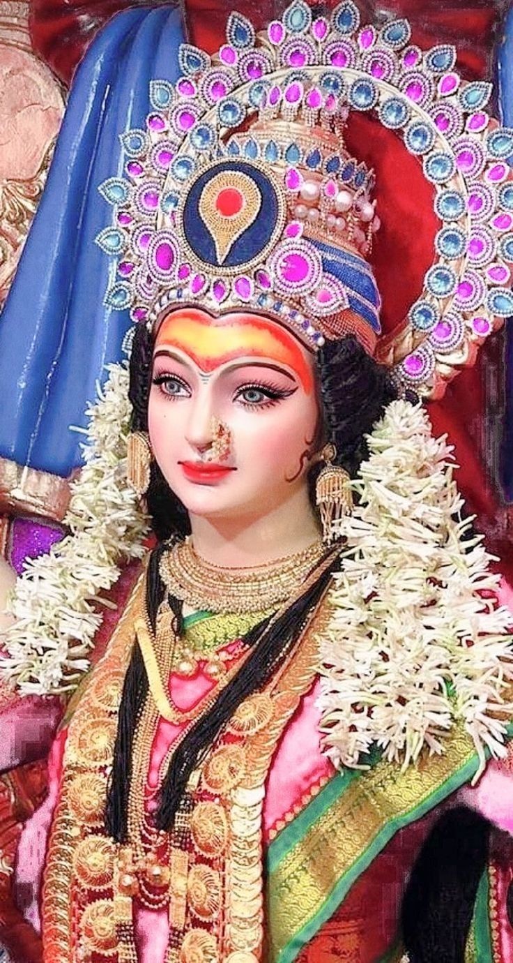 Ambe Maa close-up portrait divine