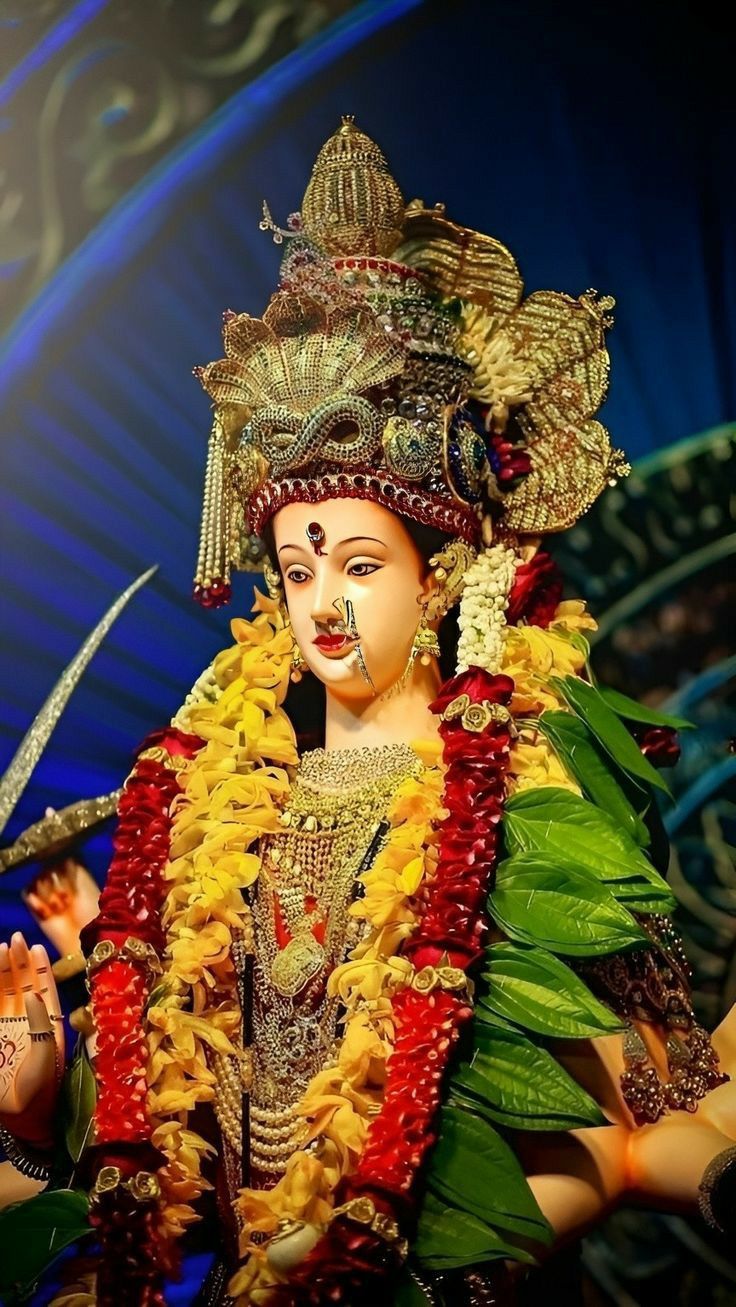 Goddess Ambe Maa divine portrait