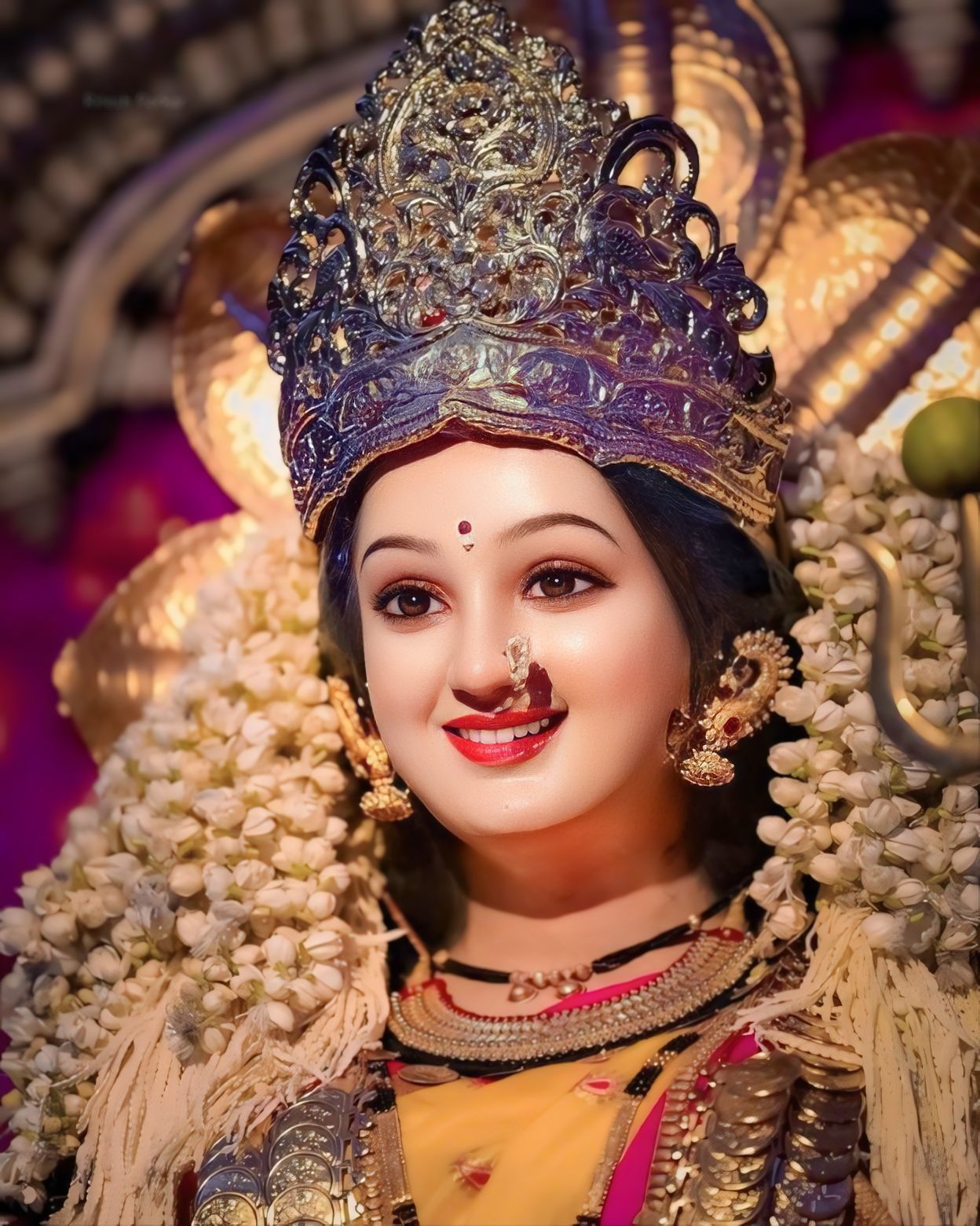 Ambe Maa radiant divine portrait