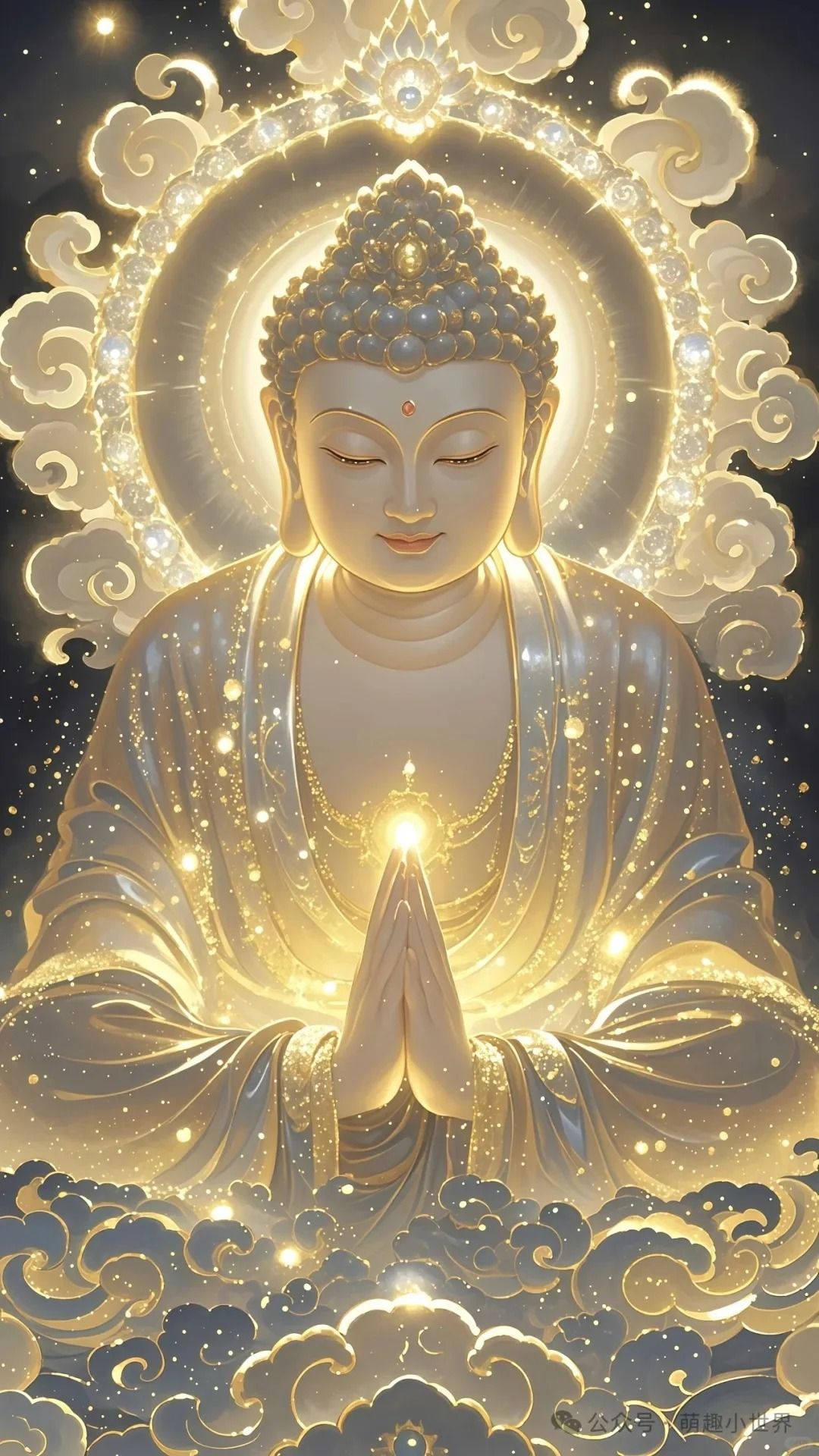 Buddha in serene meditative pose