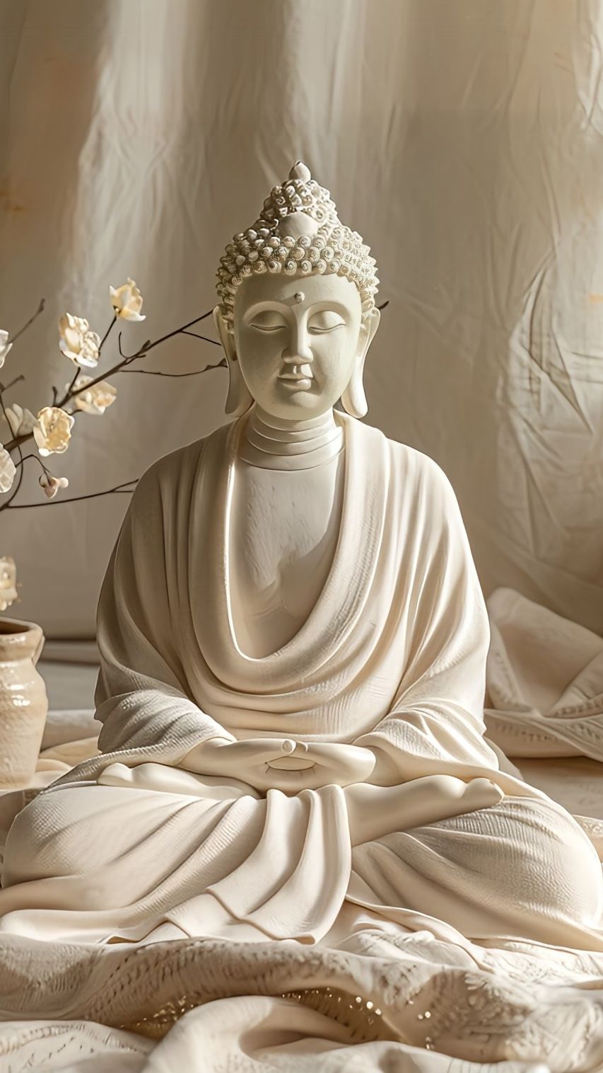Buddha in peaceful meditation pose