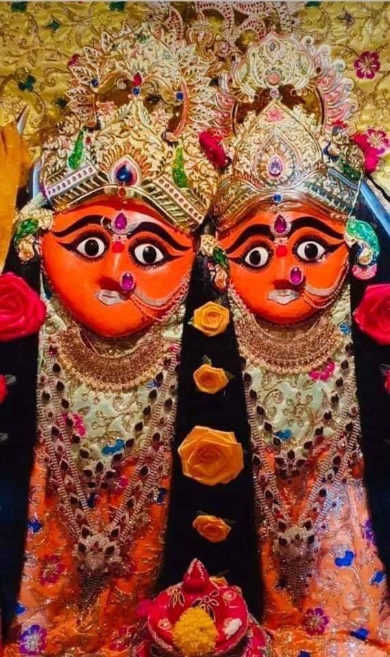 Chamunda Maa dual face devotional image