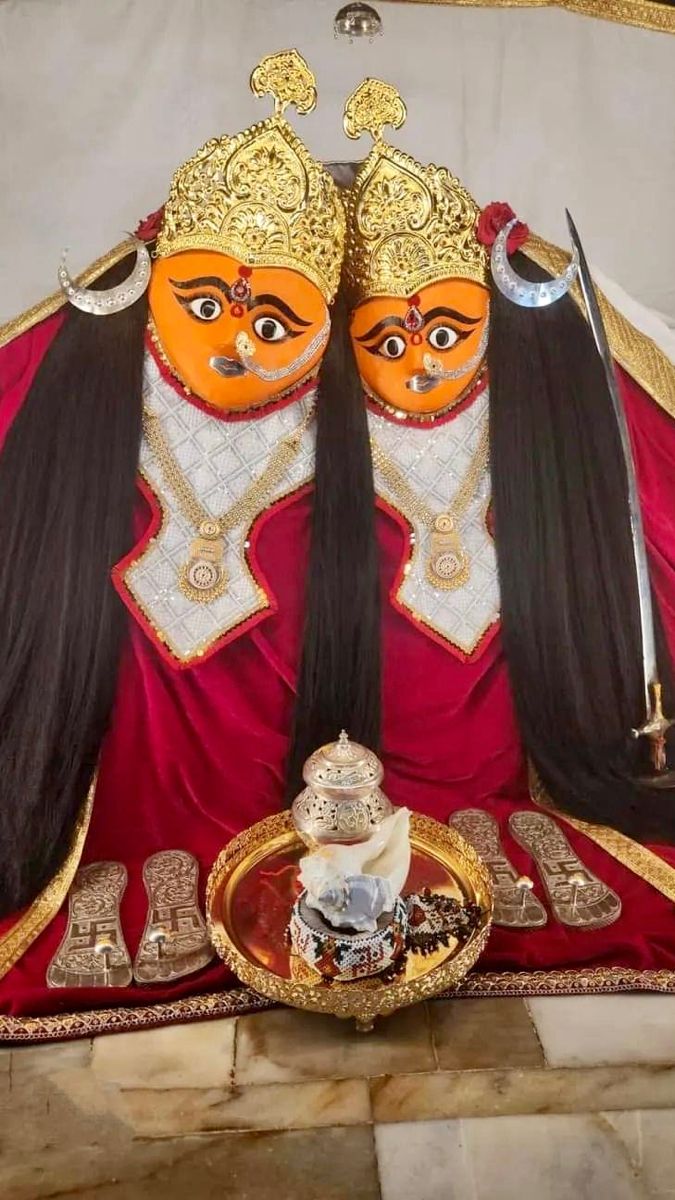 Chamunda Maa dual-faced divine image