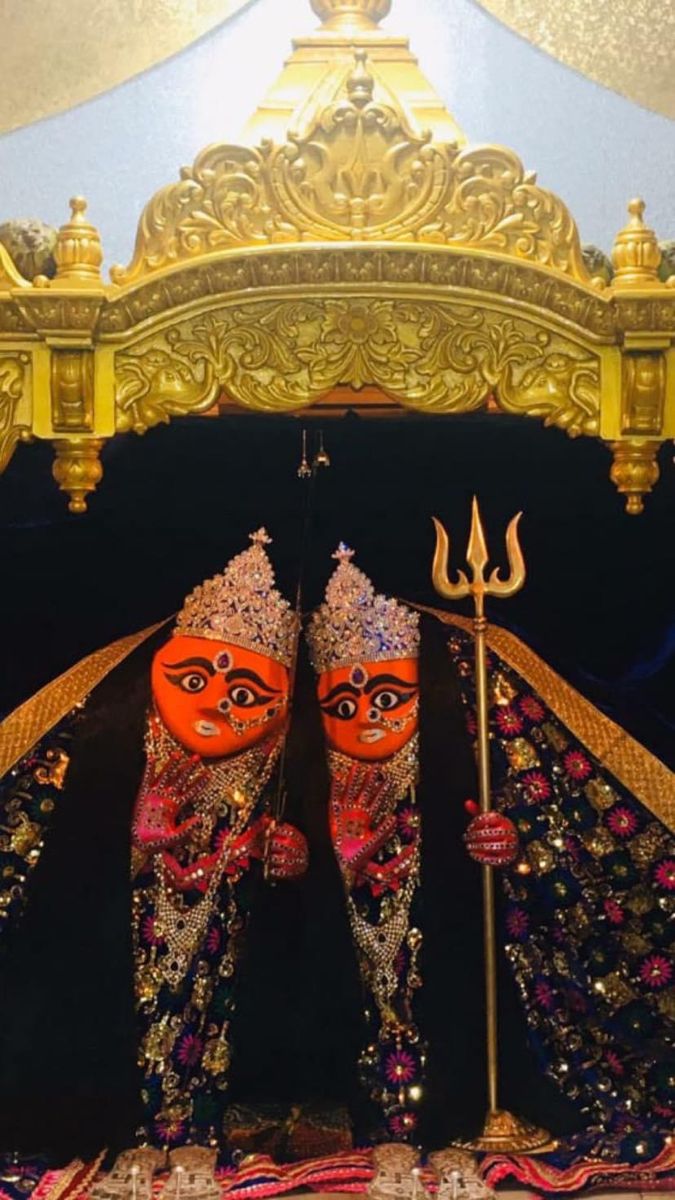 Chamunda Maa dual face divine wallpaper