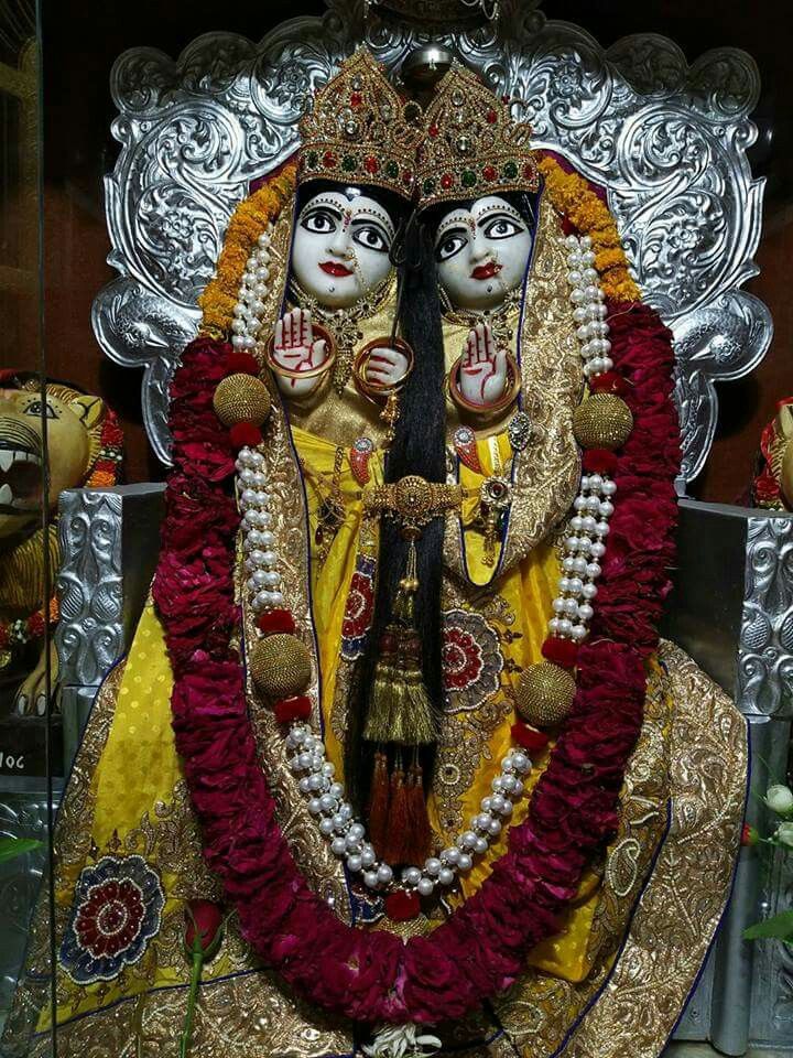 Chamunda Maa dual-faced temple deity
