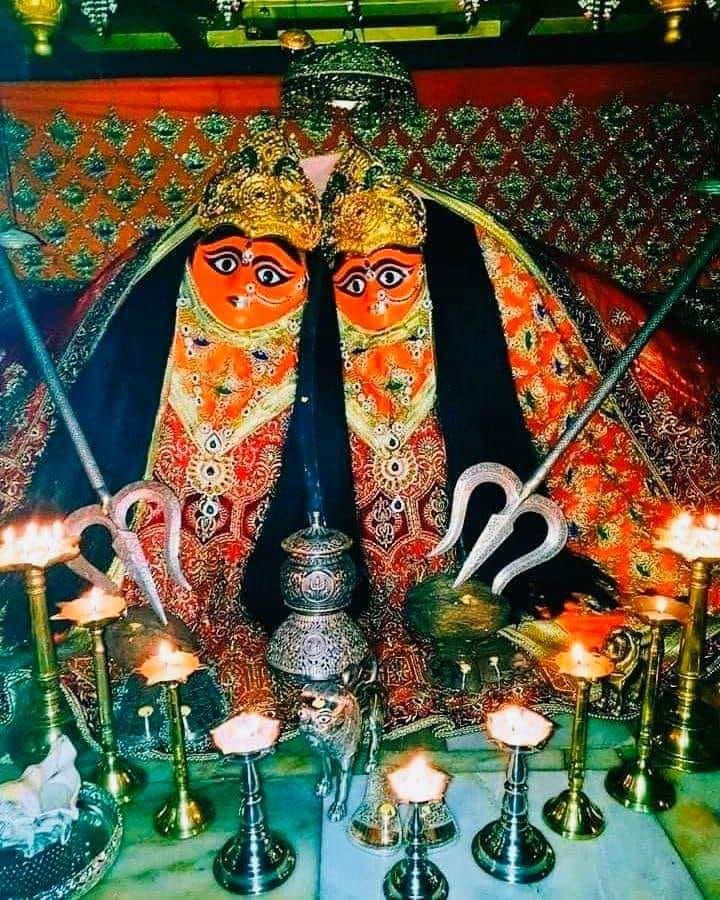 Chamunda Maa’s radiant dual-faced form