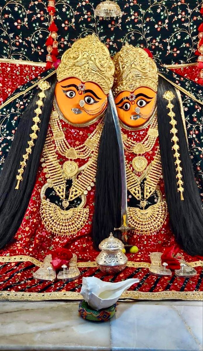 Two faces of Chamunda Maa