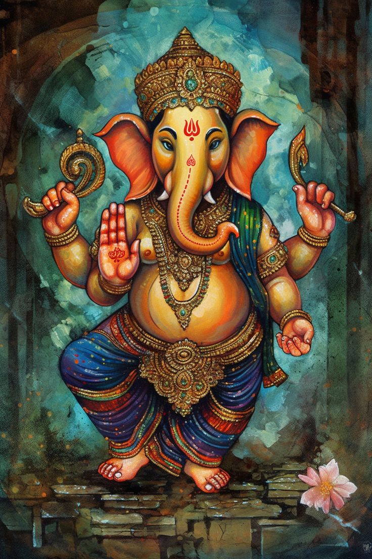 Lord Ganesha, the remover of obstacles