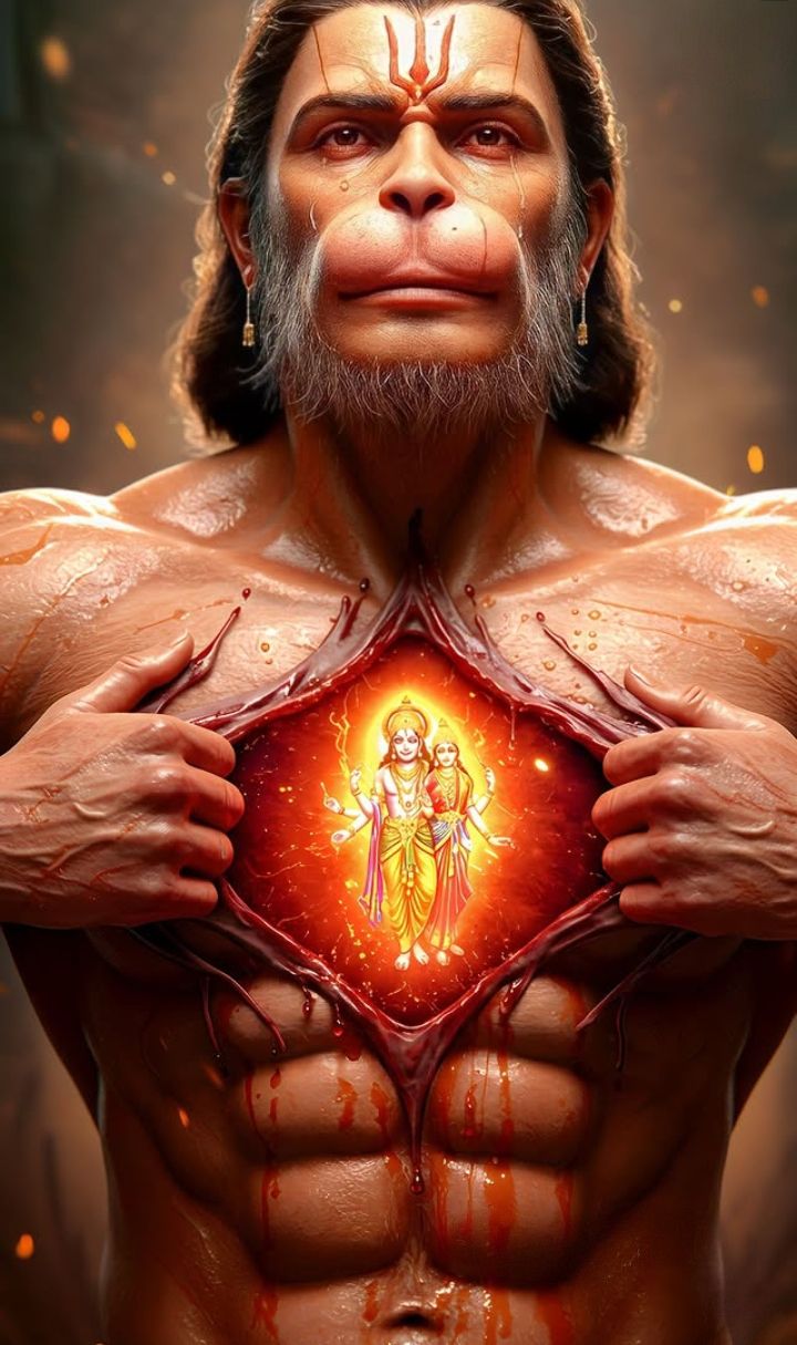 Hanuman reveals Ram and Sita