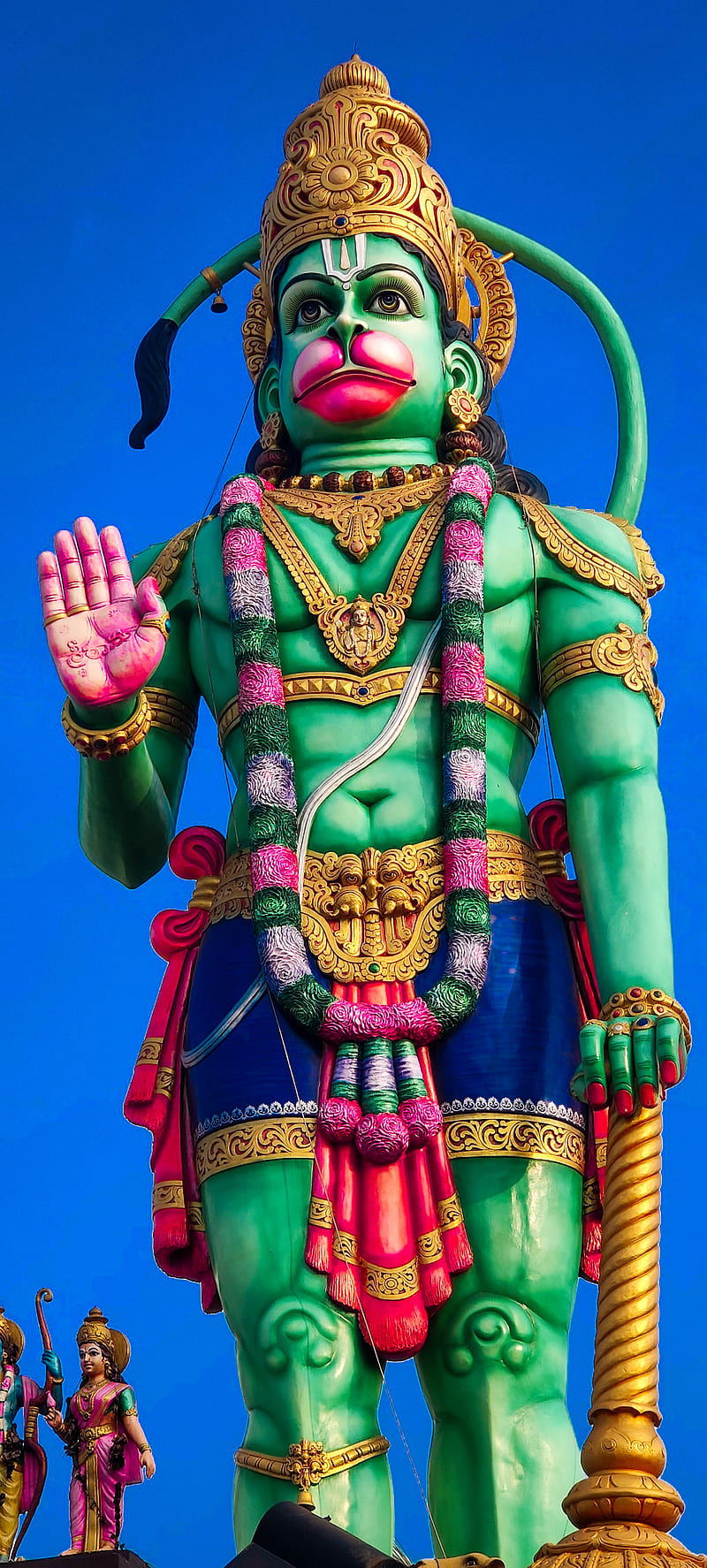 Majestic Hanuman statue radiates divine energy