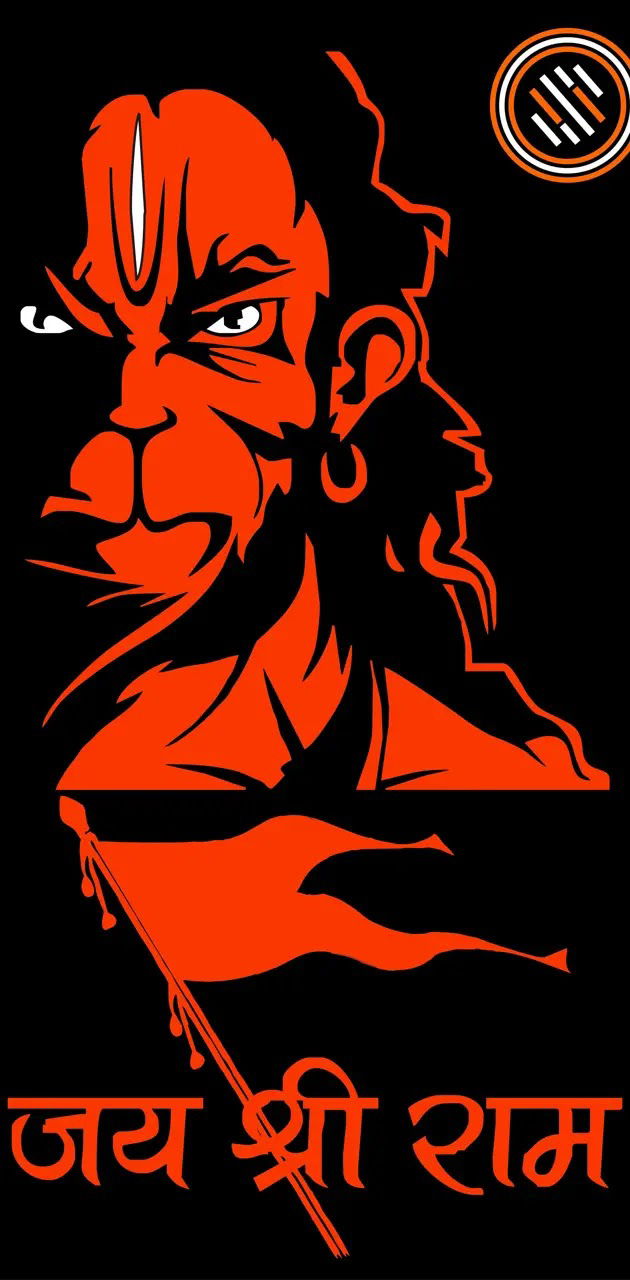 Powerful Hanuman wallpaper for mobile phones