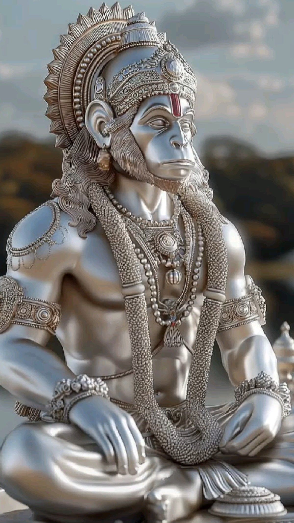 Hanuman, the devoted son of Anjana