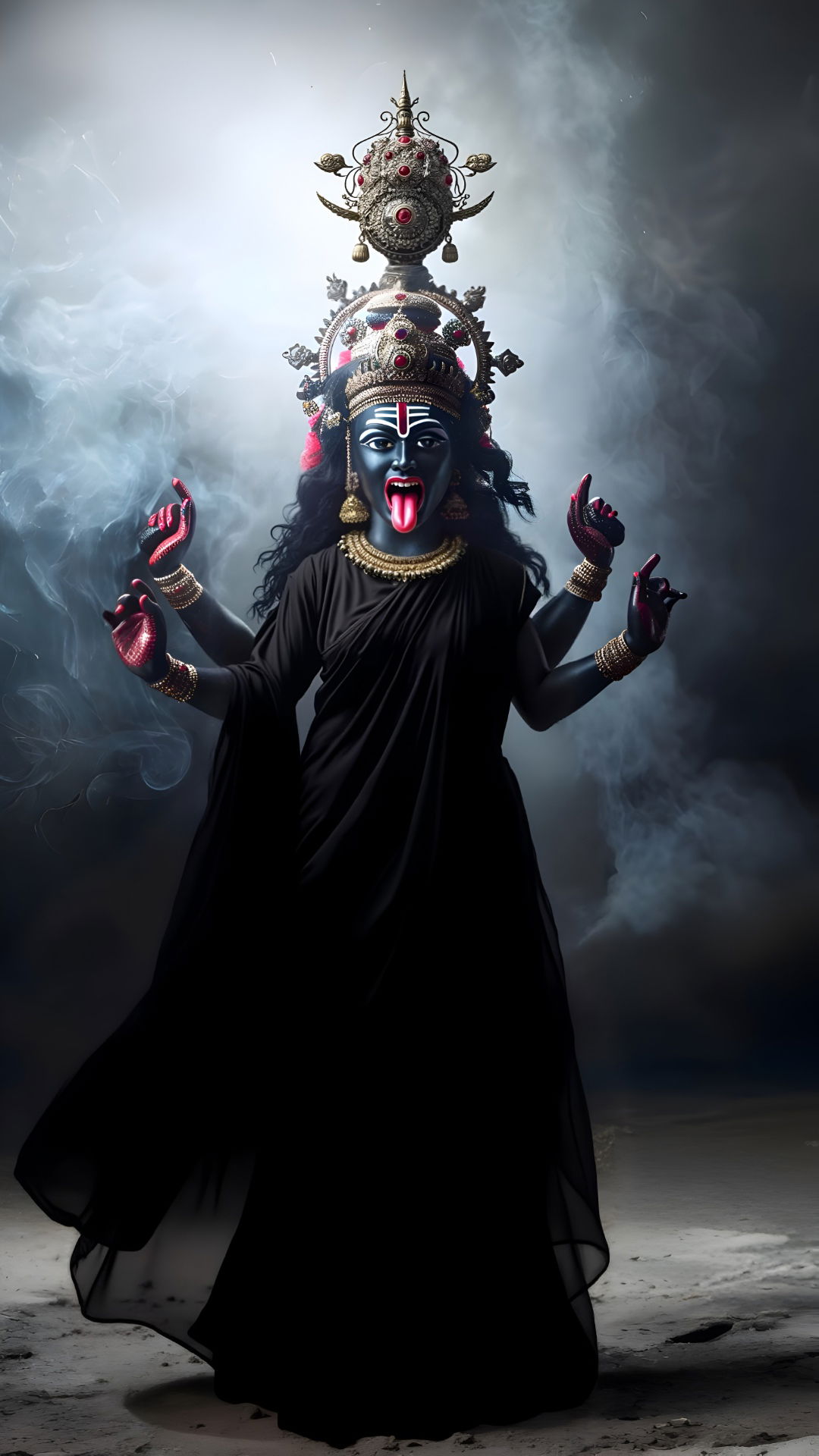 Kali Maa, the powerful goddess