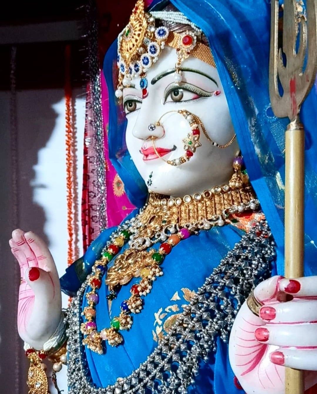 Khodiyar Maa serene face devotional wallpaper