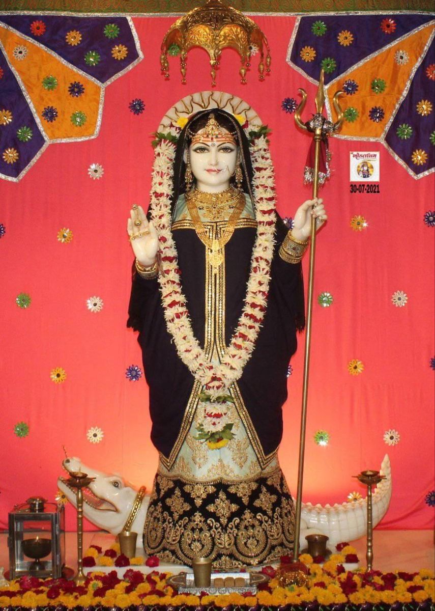 Khodiyar Maa devotional image for phone
