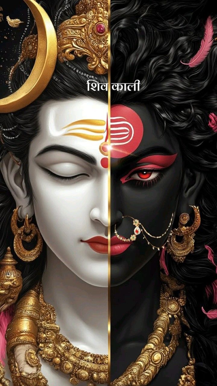 Mahakali Maa and Shiva\'s divine union