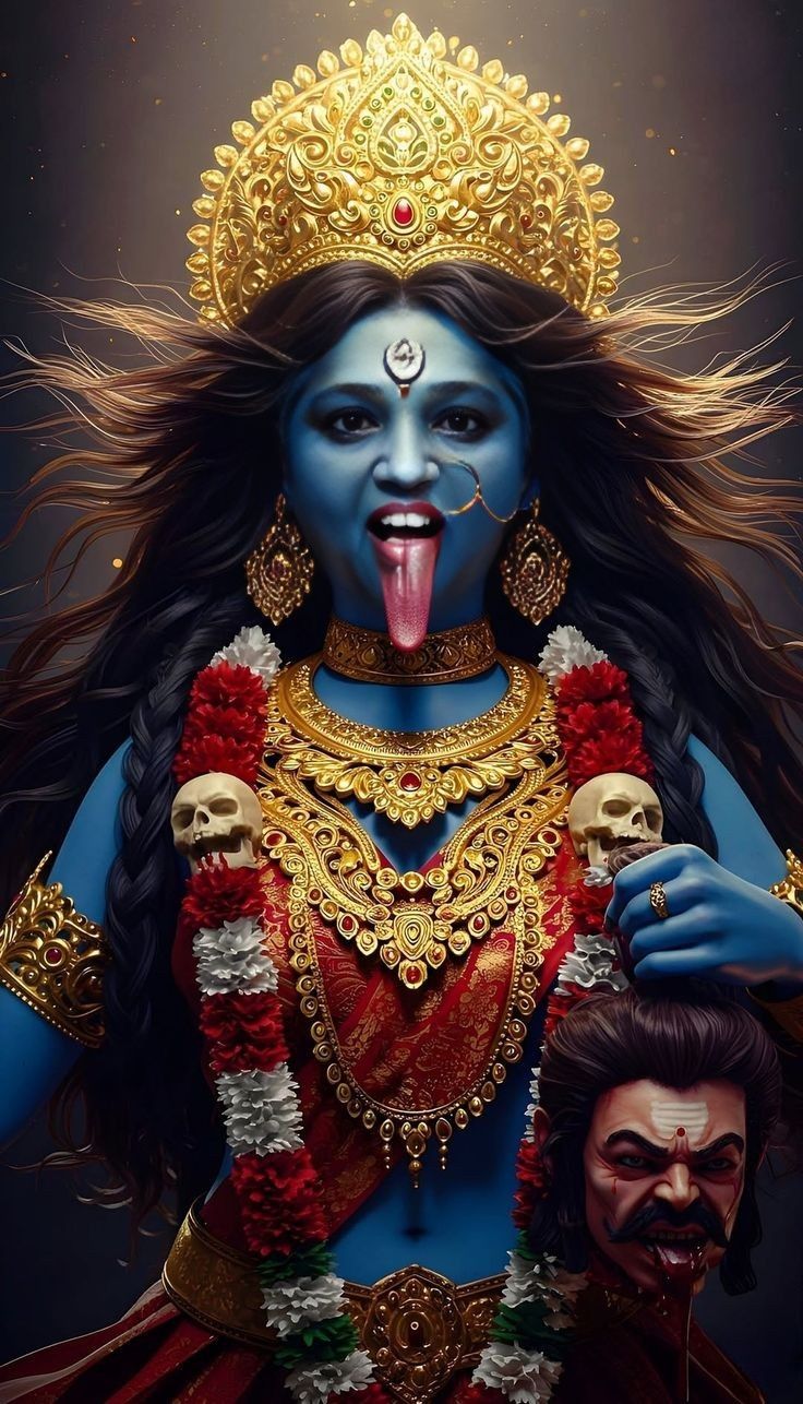 Mahakali Maa, fierce goddess, divine power