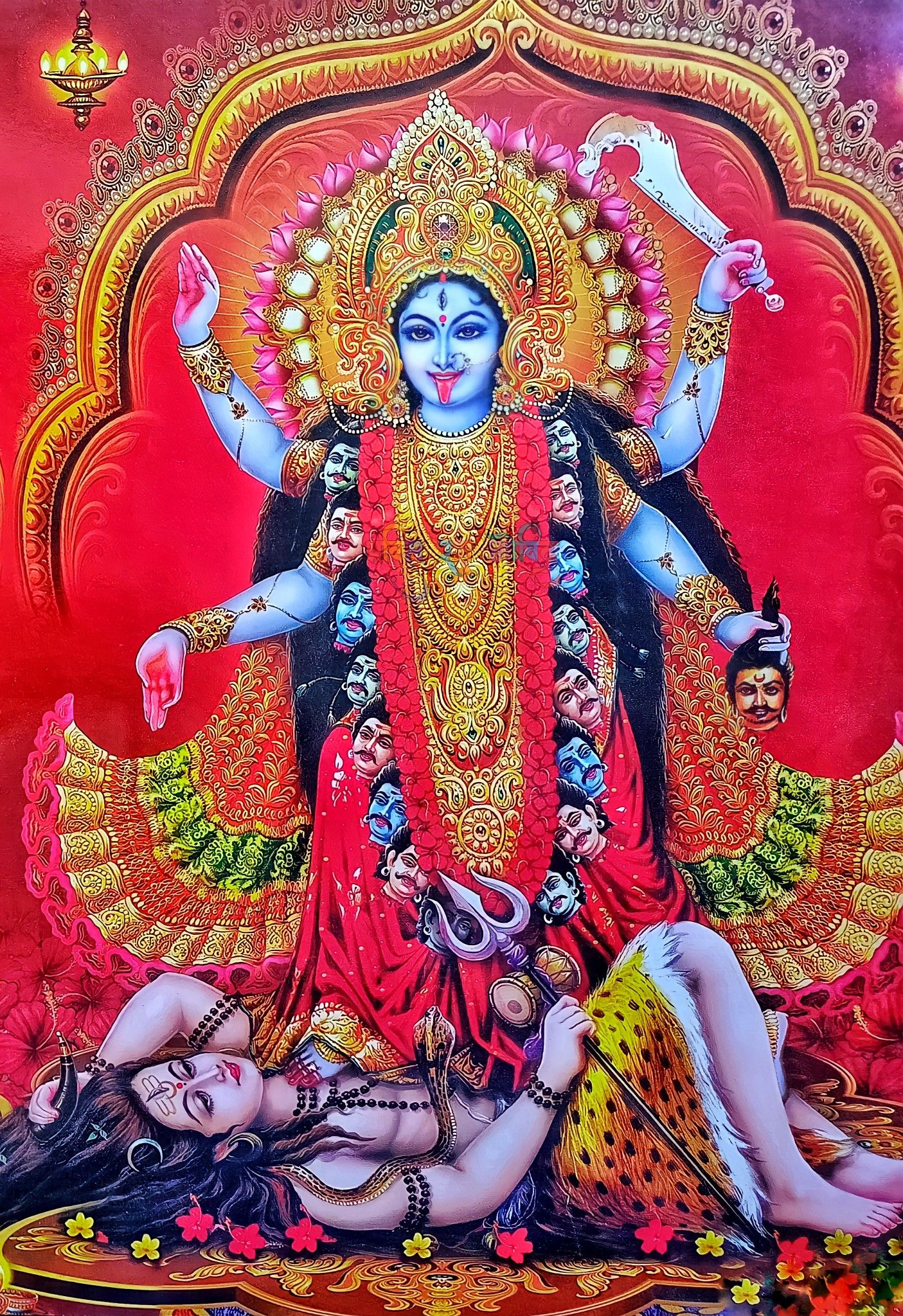 Mahakali Maa powerful protective goddess wallpaper