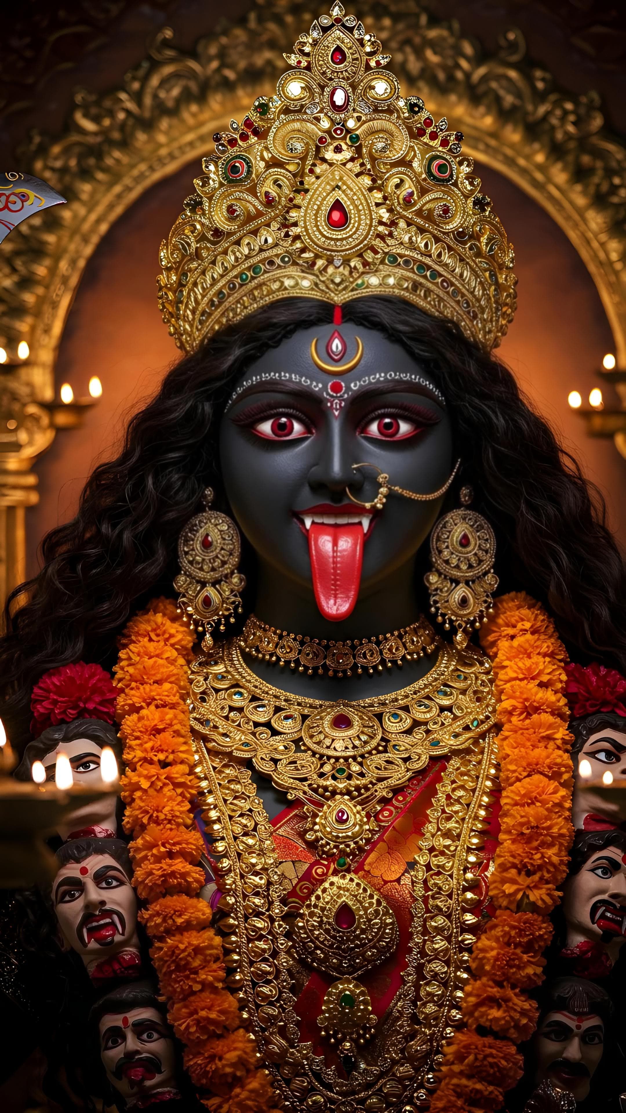 Mahakali Maa, goddess of power and time