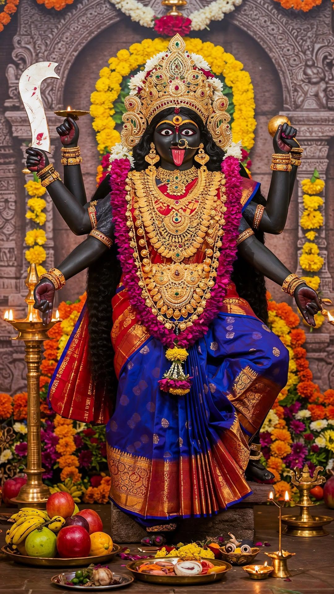 Mahakali Maa, Goddess of Power and Courage
