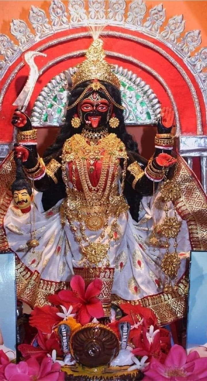 Mahakali Maa, fierce goddess, divine protector.