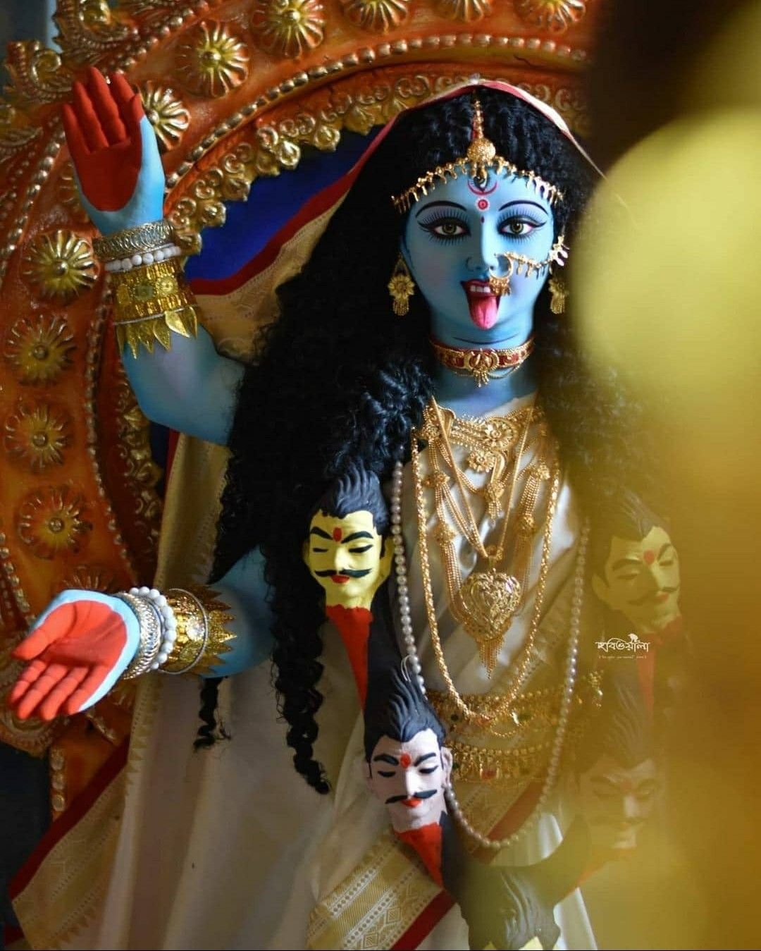 Mahakali Maa\'s fierce and divine form