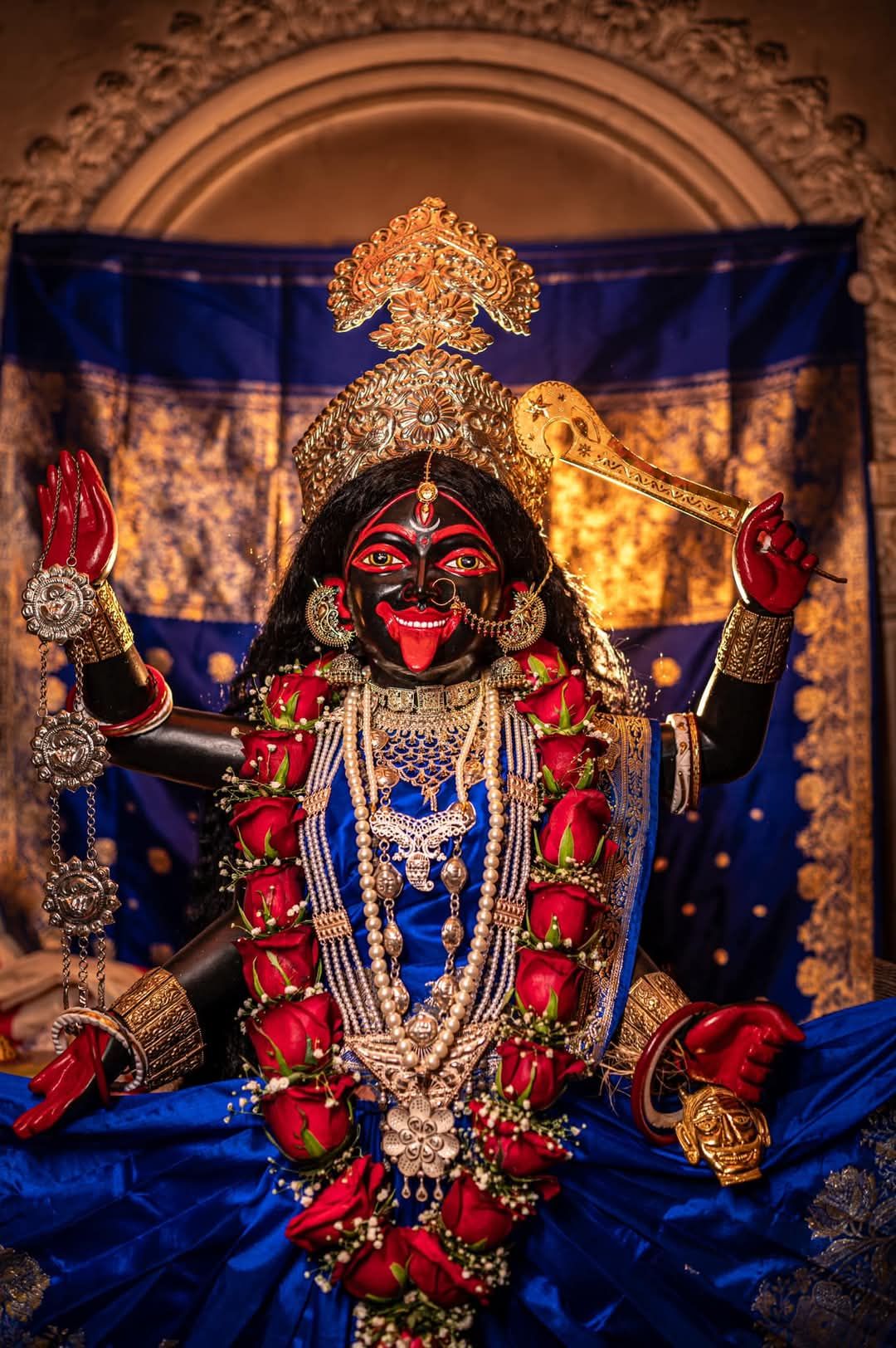 Mahakali Maa radiates fierce power