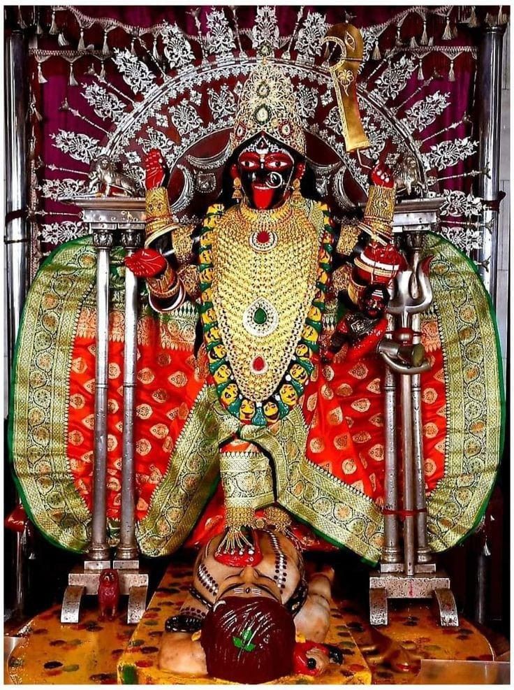 Mahakali Maa temple idol divine beauty