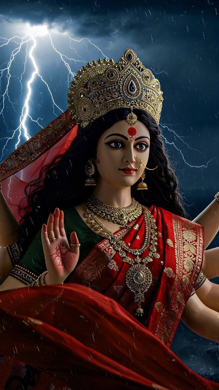 Powerful Parvati amidst raging storm