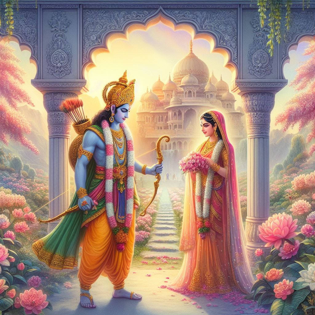 Ram and Sita return to Ayodhya