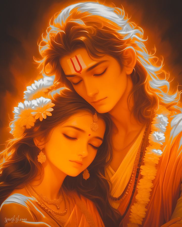 Lord Ram and Sita, divine couple