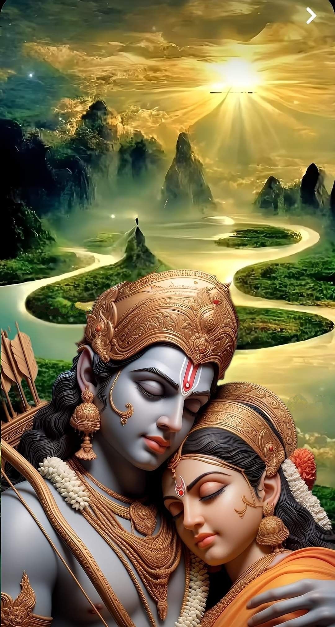 Ram Sita Lakshman forest divine couple