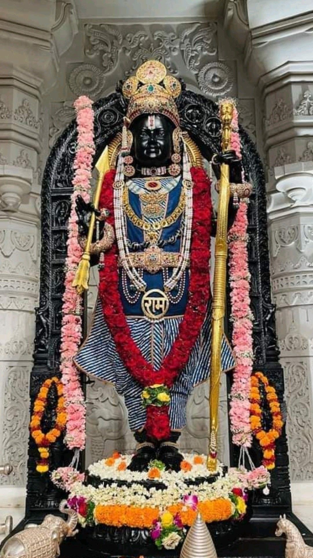 Shyam Rang Ram with bow and arrow