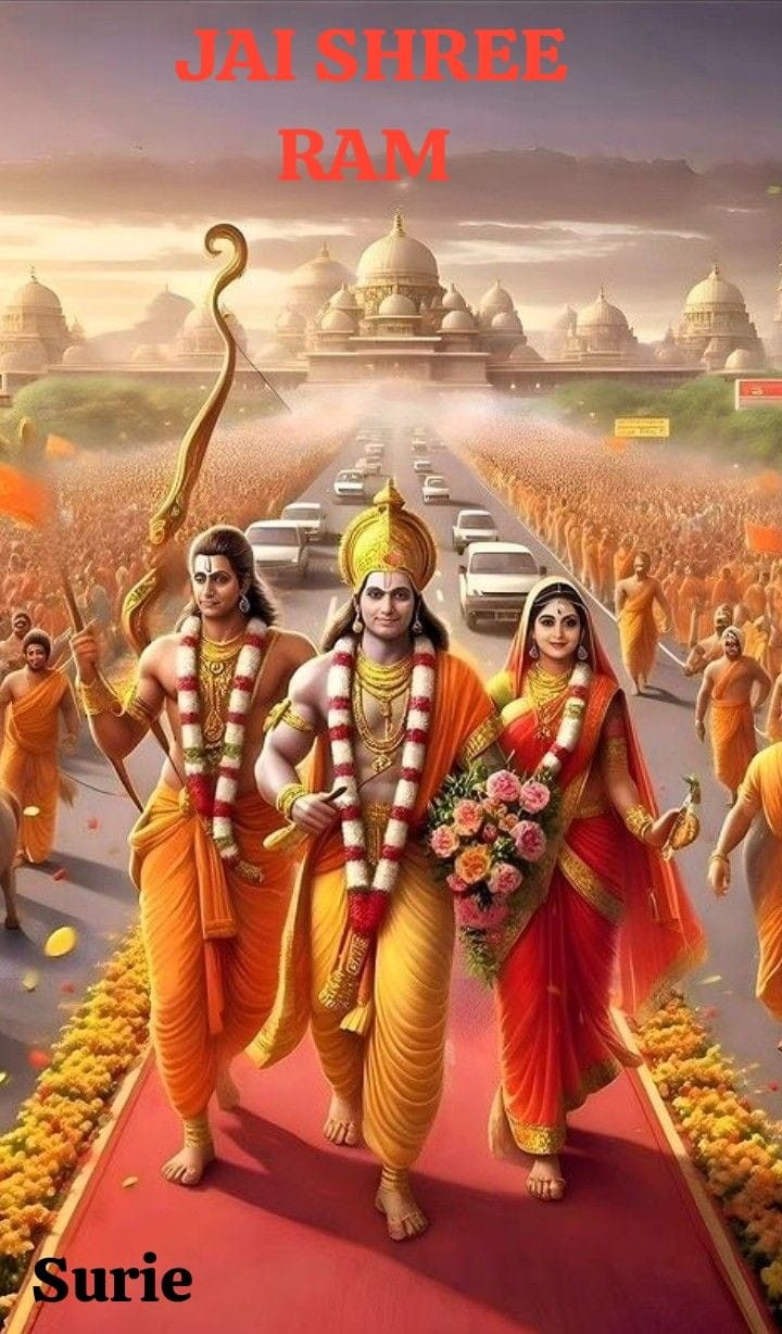 Lord Ram returns to Ayodhya with Sita