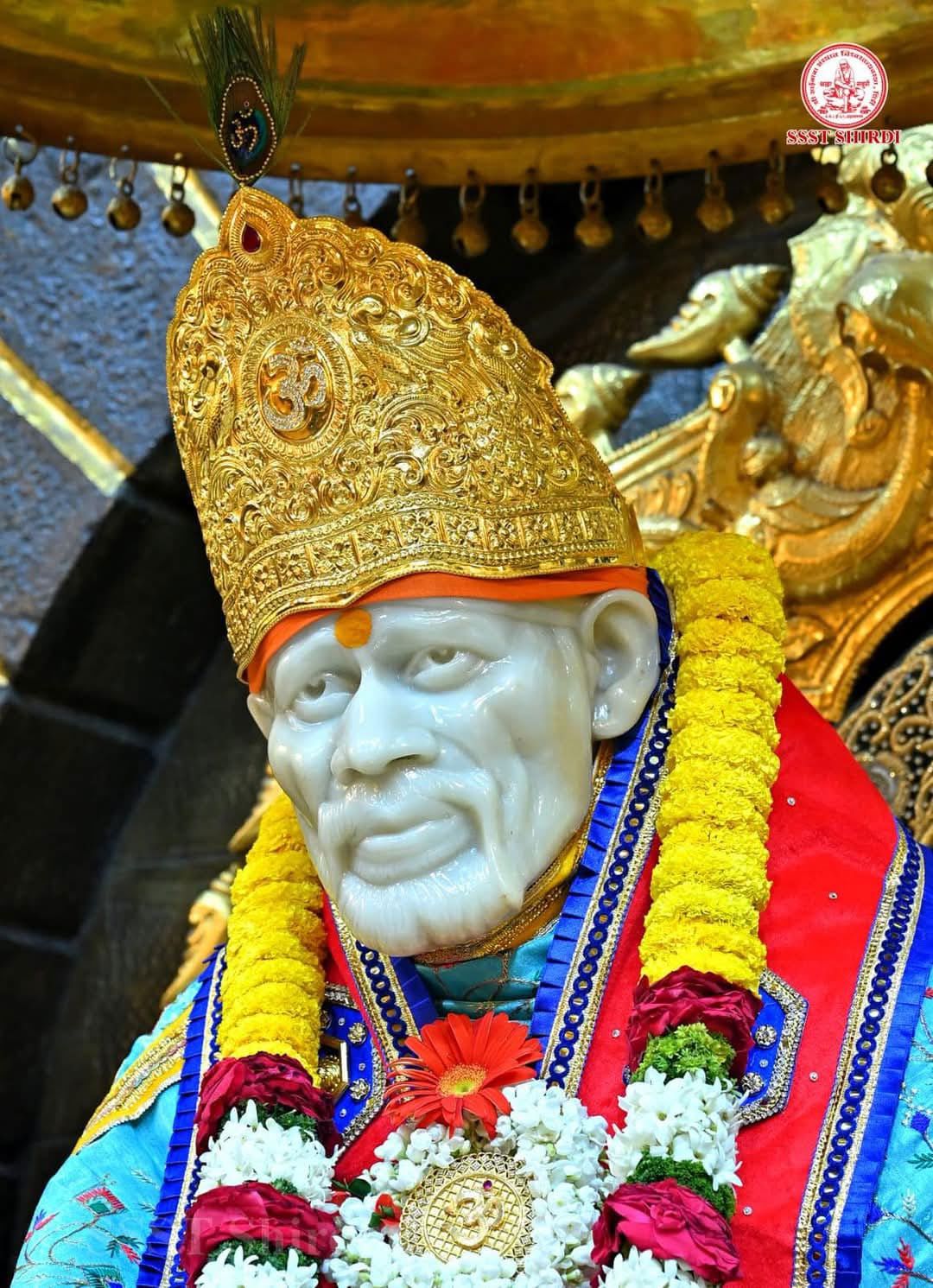 Sai Baba Shirdi radiant murti portrait