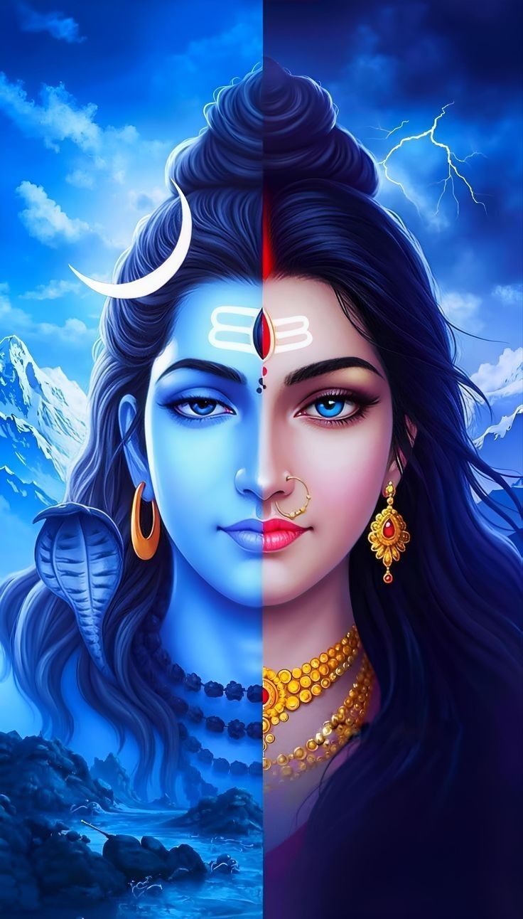Ardhanarishvara, Shiva-Shakti divine form