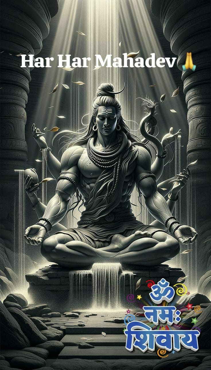 Meditating Shiva, divine Mahadev wallpaper