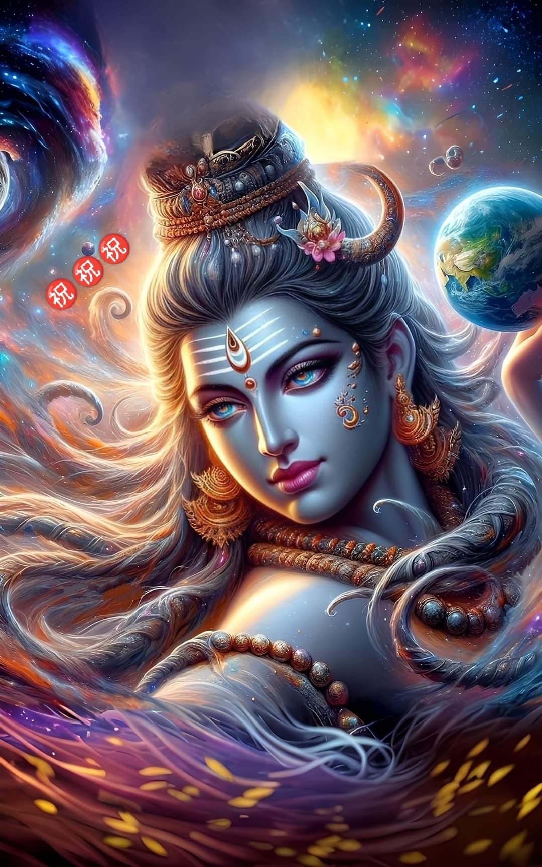 Lord Shiva\'s cosmic and divine presence