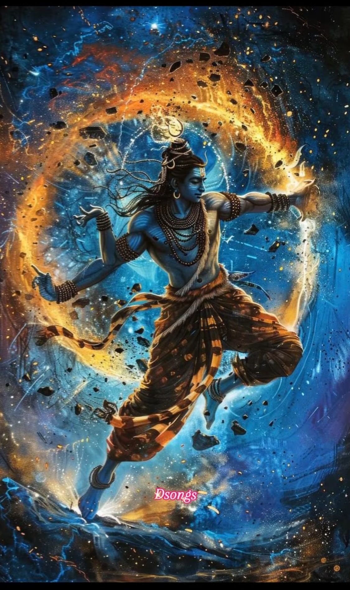 Shiva performing the cosmic dance