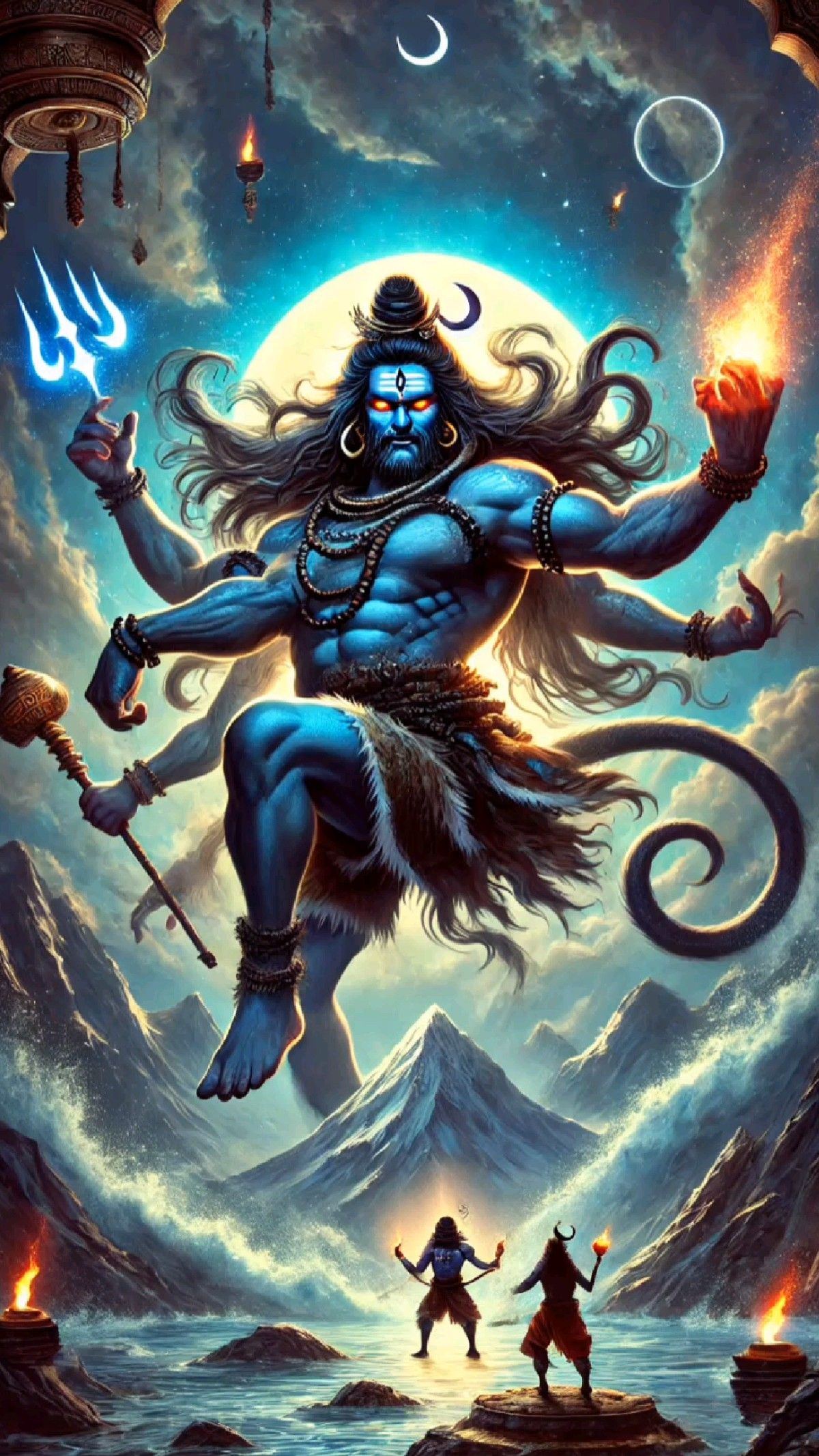 Lord Shiva cosmic power wallpaper