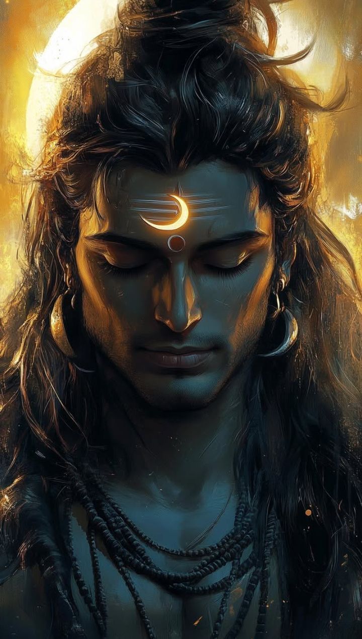 Lord Shiva’s serene and powerful portrait
