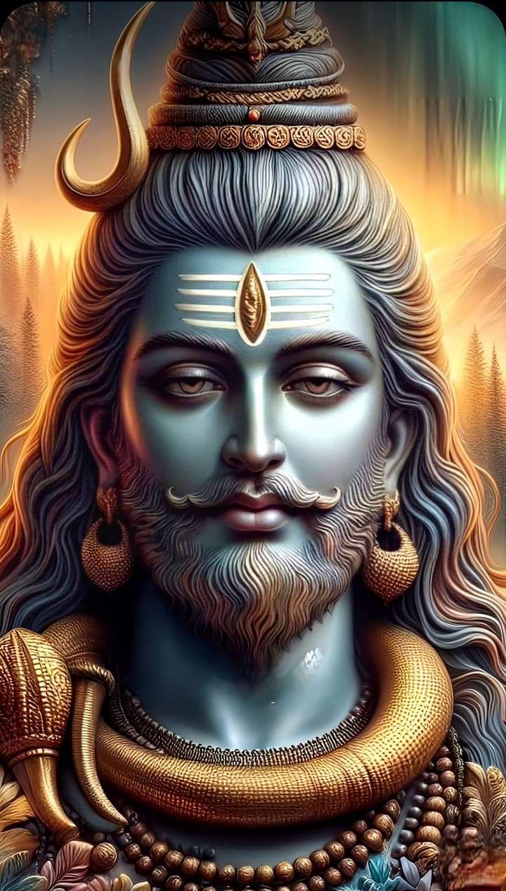 Lord Shiva\'s serene and powerful portrait