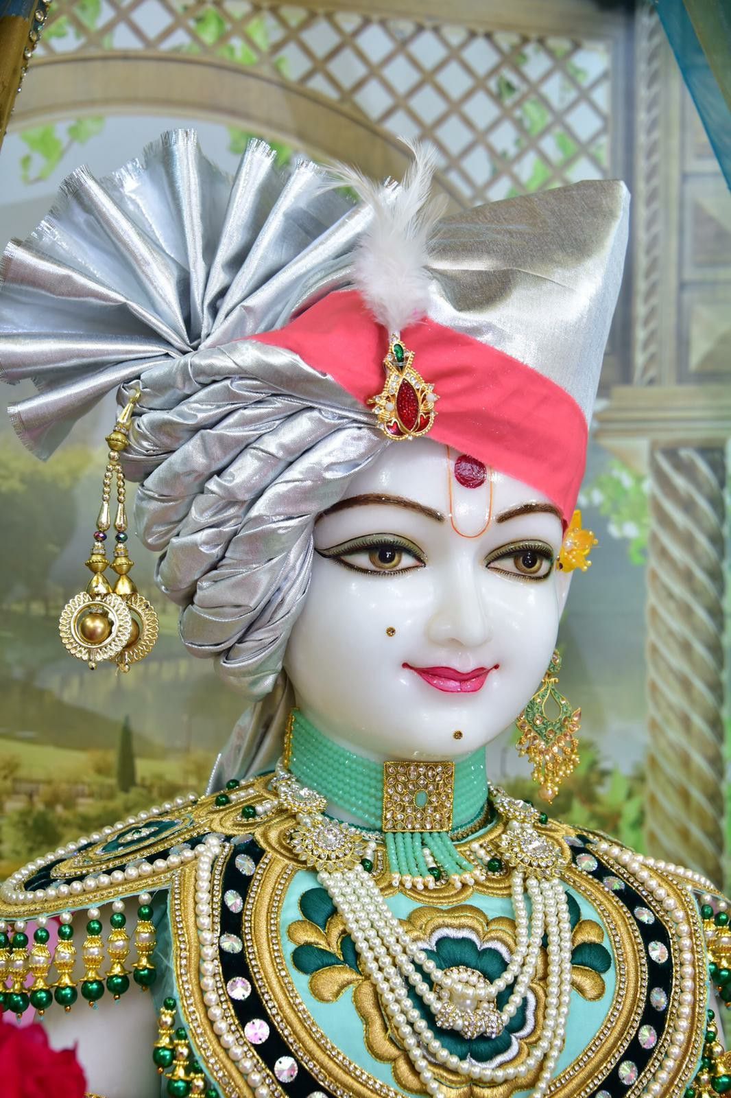 Swaminarayan Bhagwan serene portrait