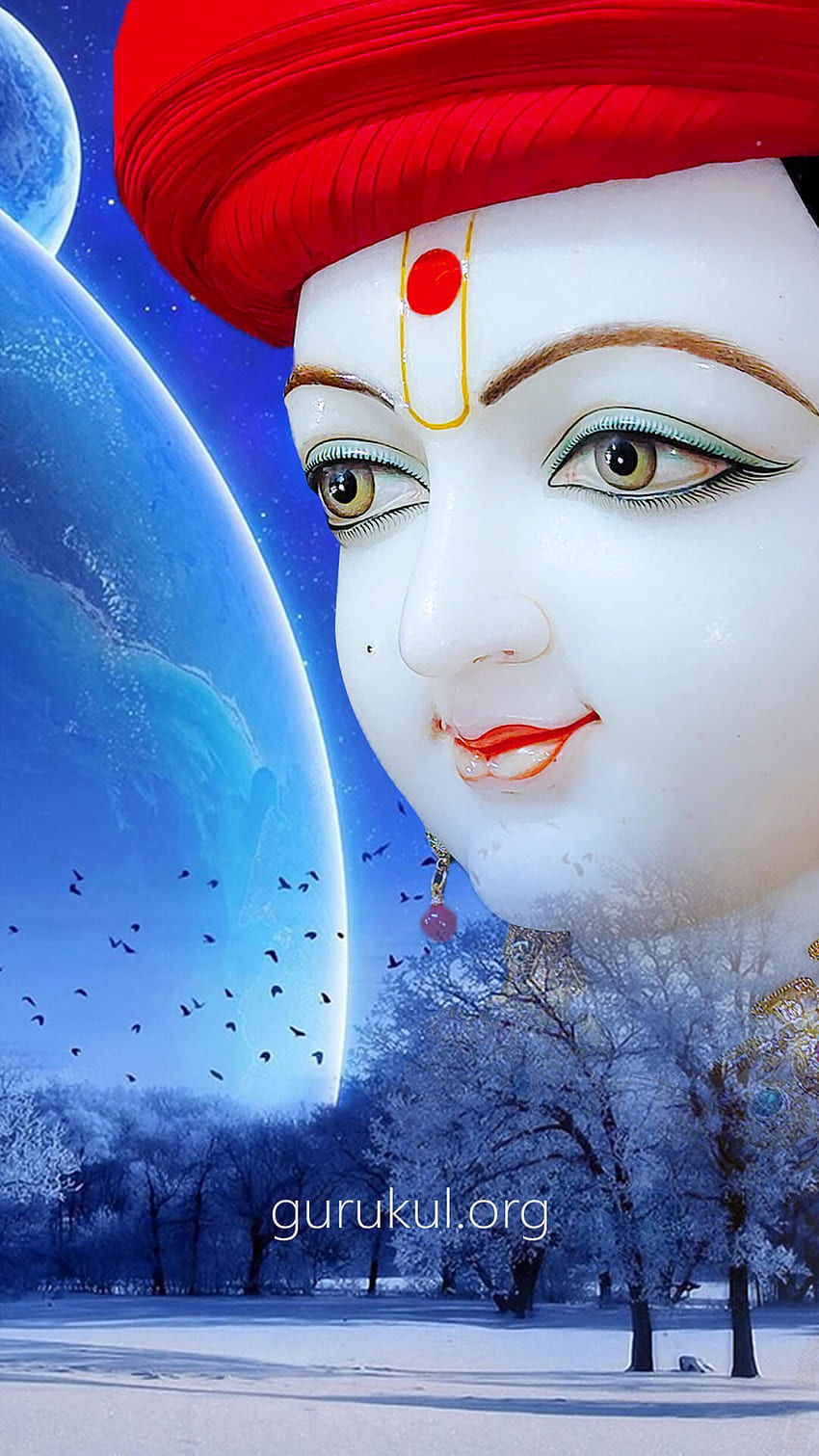 Swaminarayan amidst a cosmic landscape