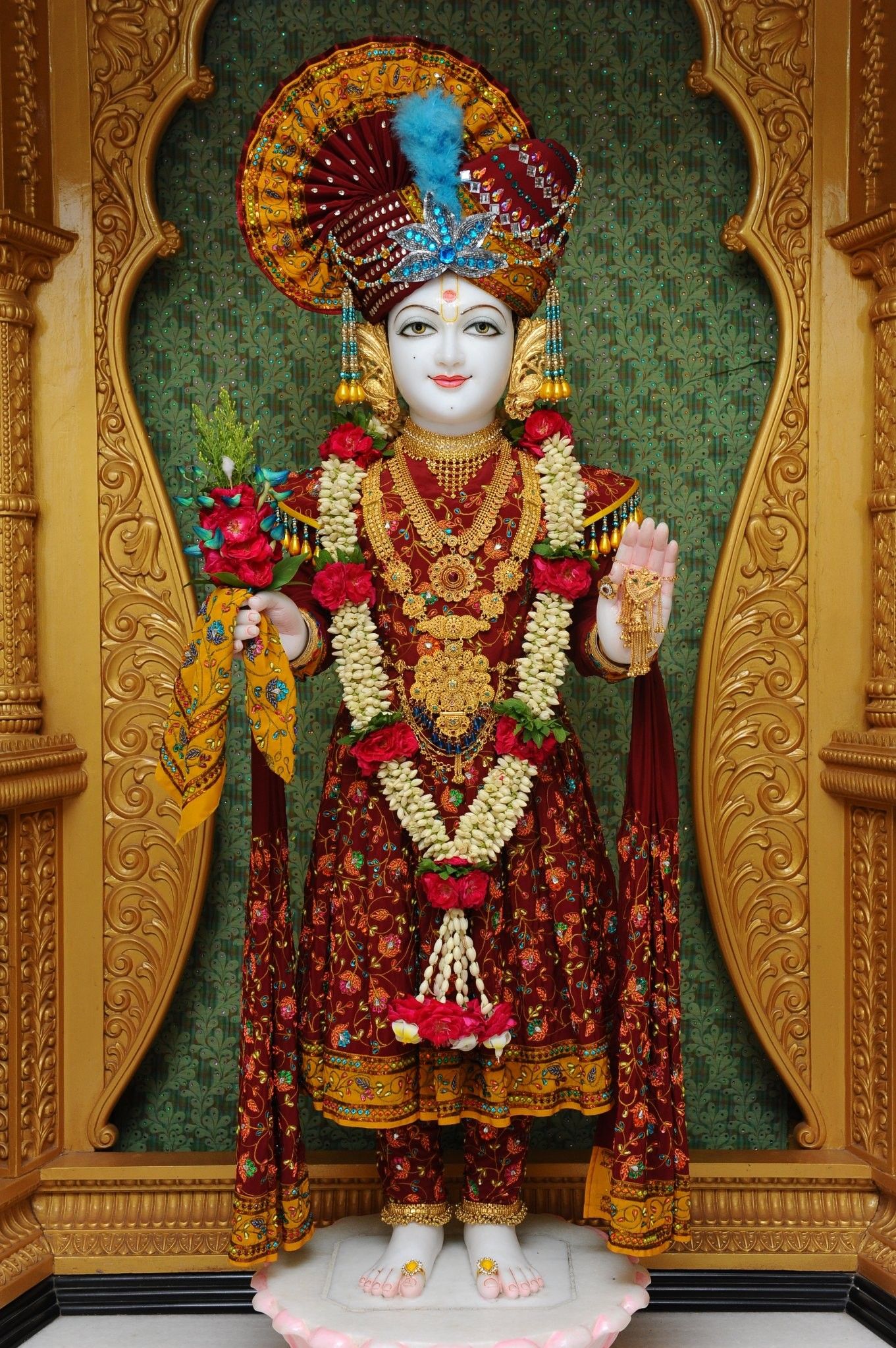 Beautiful Swaminarayan deity image