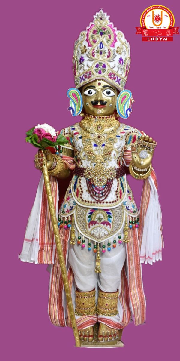 Swaminarayan Bhagwan radiant devotional image