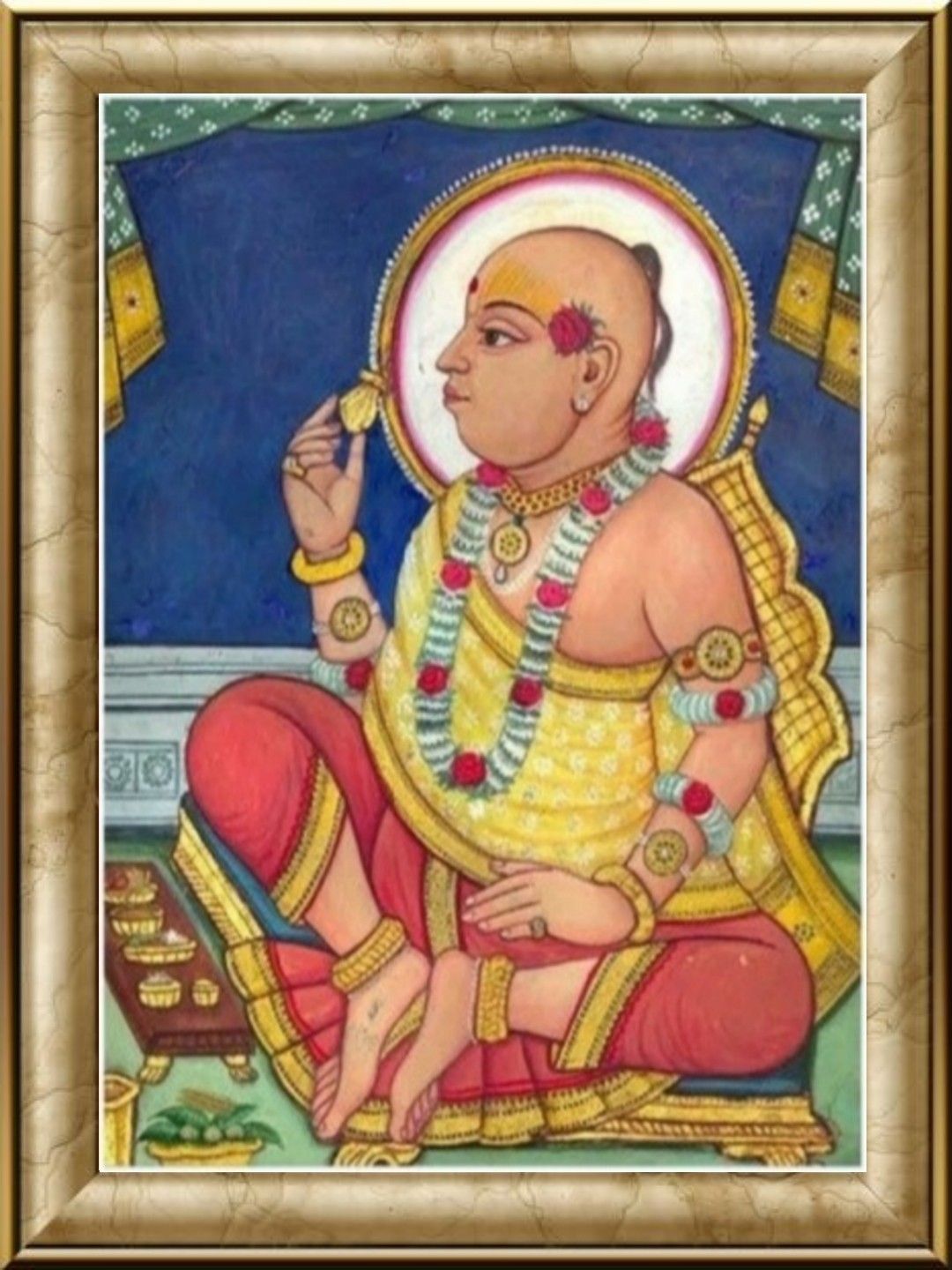 Swaminarayan Bhagwan portrait painting