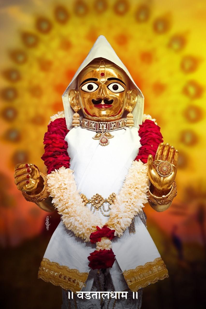 Radiant Swaminarayan from Vadtal Dham