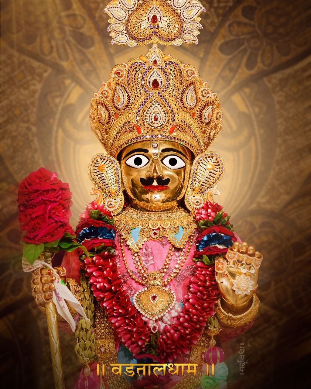 Swaminarayan portrait, Vadtal Dham